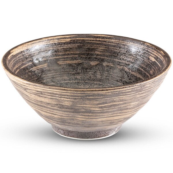 Image of Uzumaki Dark Brown Bowl 7.5" 1