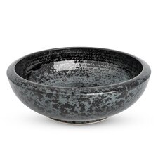 Silver Granite Bowl 6.75"