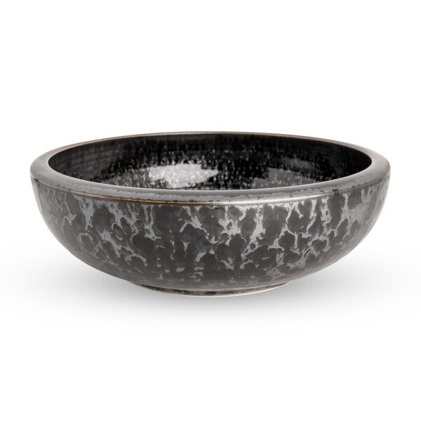 Image of Silver Granite Bowl 9.25" 1