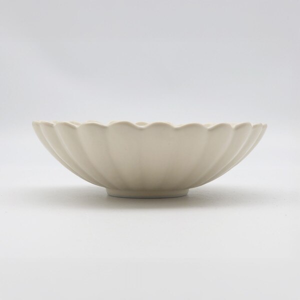 Image of Kohiki White Floral Bowl 7.25" 2