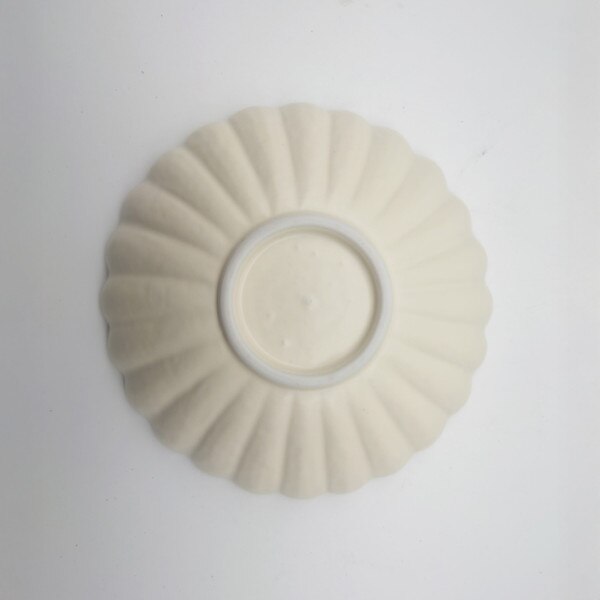 Image of Kohiki White Floral Bowl 7.25" 4