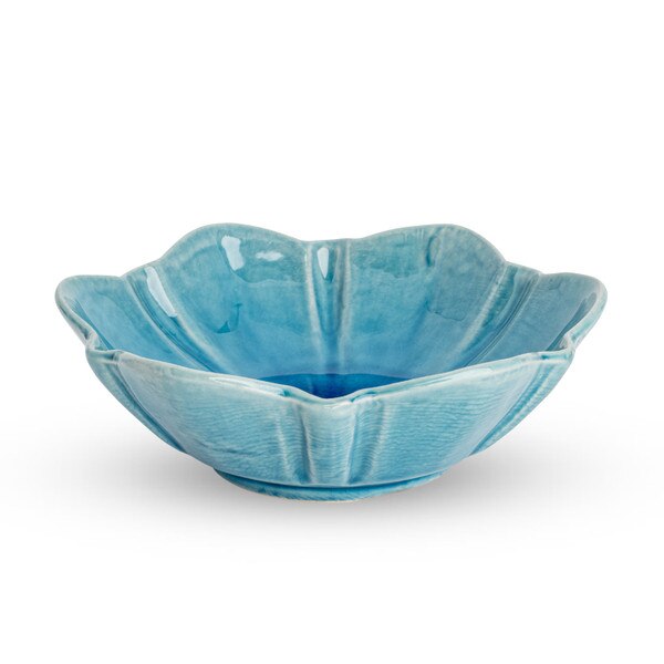 Image of Turquoise Hexagon Bowl 4.75" 1