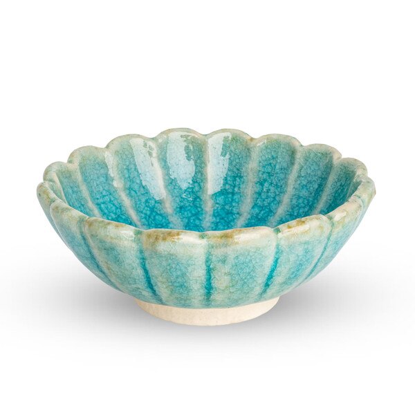 Image of Blue Petal Bowl 4.25" 1