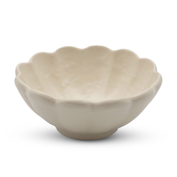 Image of Kohiki White Floral Bowl 4.25" 1