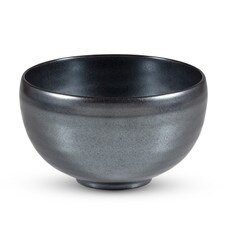 Tessa Black Round Bowl 4.25"
