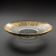 Eisenberg Flash Wide Rim Glass Plate 9.25"