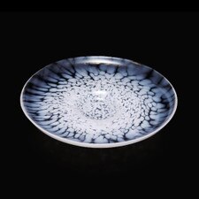 Tsugaru Vidro Handmade Takazawa White Shallow Plate 9.25"