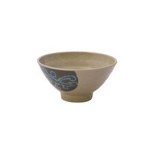 Green Melamine Plastic Rice Bowl 4.75"