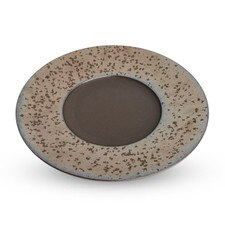 Kinkessho Bronze Wide Rim Round Plate 9.75"