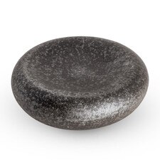 Kokugama Stone Round Concave Plate 7"