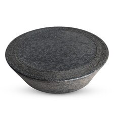 Kokugama Stone Raised Round Plate 9.75"