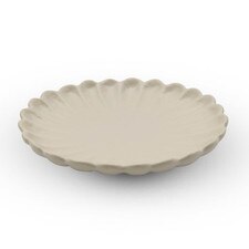 Kohiki White Floral Round Plate 6.75"
