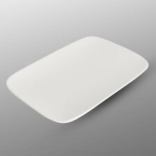 Korin Durable White Rectangular Plate 7.5"