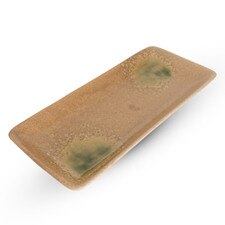 Iga Brown Rectangular Plate 11"