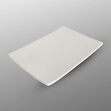 Korin Durable White Rectangular Plate 8.25"
