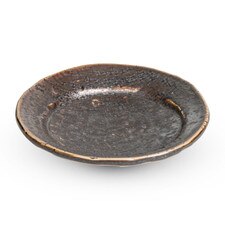 Kyo Black Round Sauce Dish