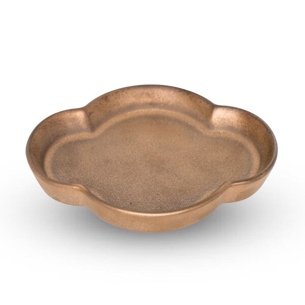 Image of Kinsai Gold Cloud Sauce Dish 1