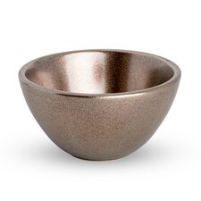 Metallic Brown Sauce Bowl 3"