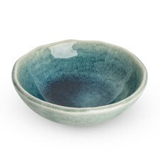 Blue Kanire Round Sauce Dish