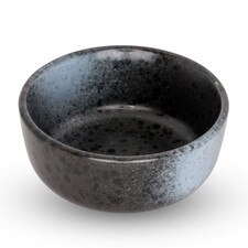 Black Moss Round Sauce Bowl 3.25"