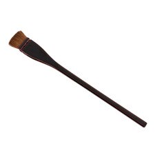 Medium Lacquered Wooden Horse Hair Sauce Brush 8.5"